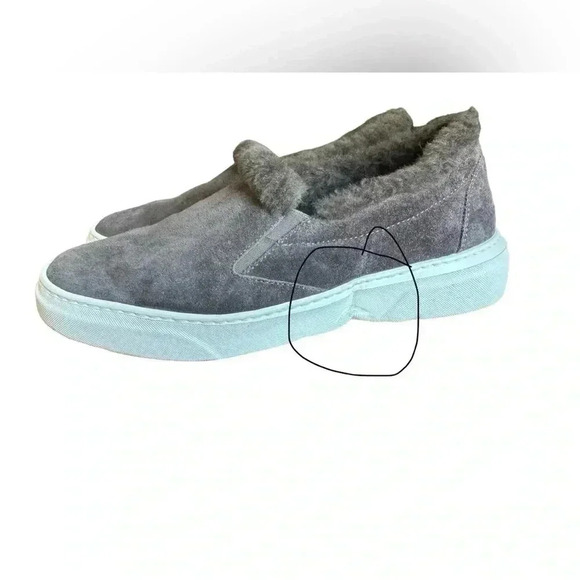 M. GEMI The Cerchio Shearling Sneakers Slip-On - Picture 13 of 14